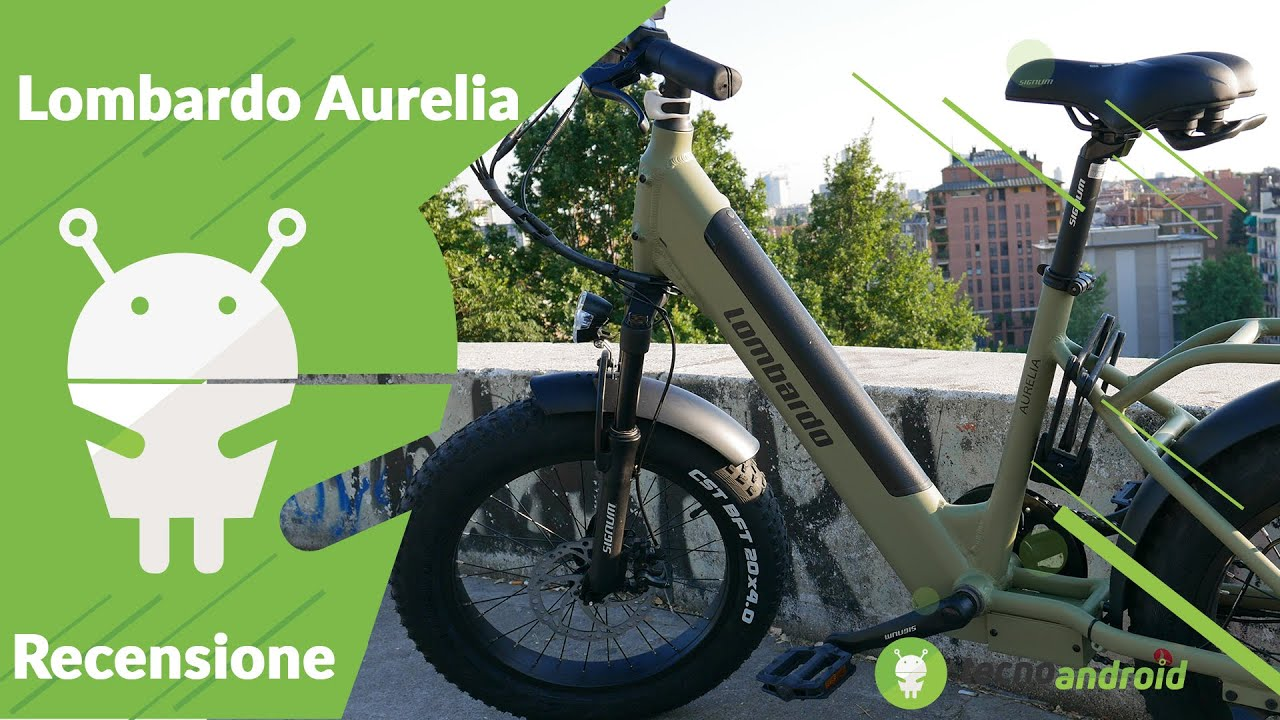 Lombardo Aurelia Compact EBike Titanium Matt Ποδήλατο Ηλεκτρικό 20 Fat