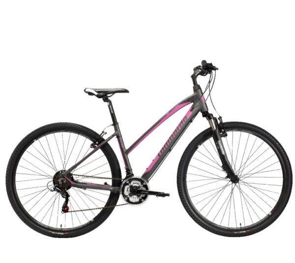 NEW Lombardo Amantea 100 lady Donna Fitness Anthracite-Fuchsia Matt