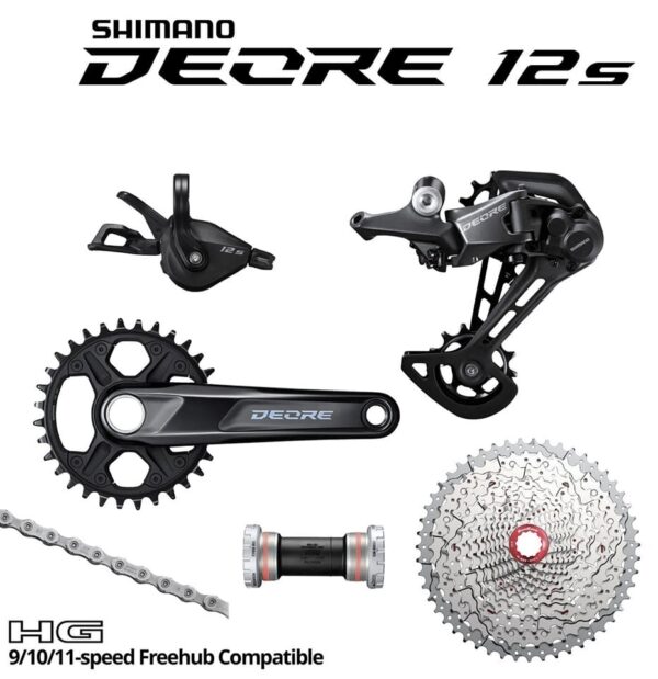 GROUPSET UPGRADE SHIMANO DEORE 1X12SP από: