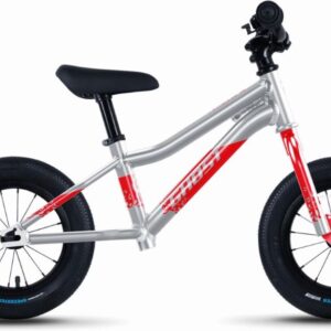 New Ghost Powerkiddy 12 silver red Αλουμινίου Παιδικό Ποδήλατο Ισορροπίας Balance Bike SUPER ΠΡΟΣΦΟΡΑ!!!