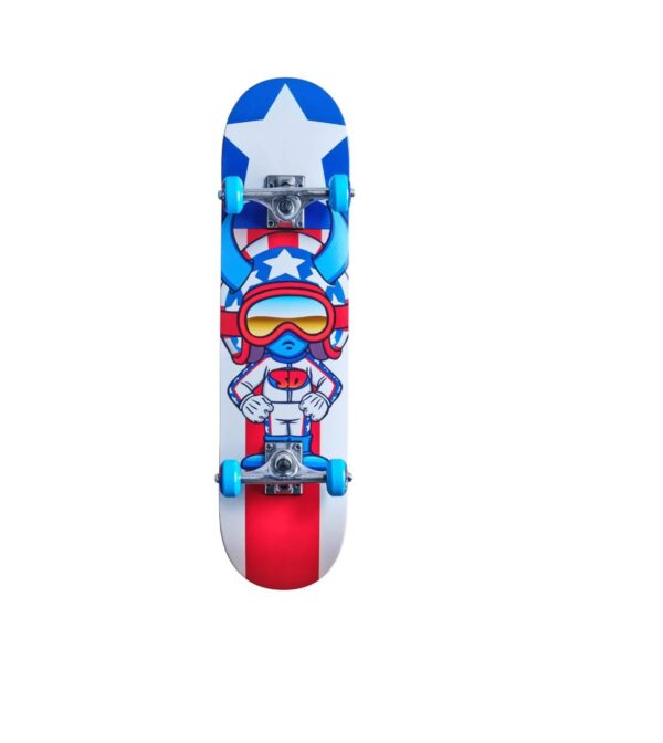 Speed Demons Characters Complete Skateboard Πατίνι ξύλινο BLUE