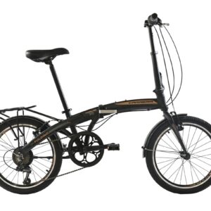 Ποδήλατο Carrera F20 Σπαστό 20" Μαύρο ματ Αλουμινίου