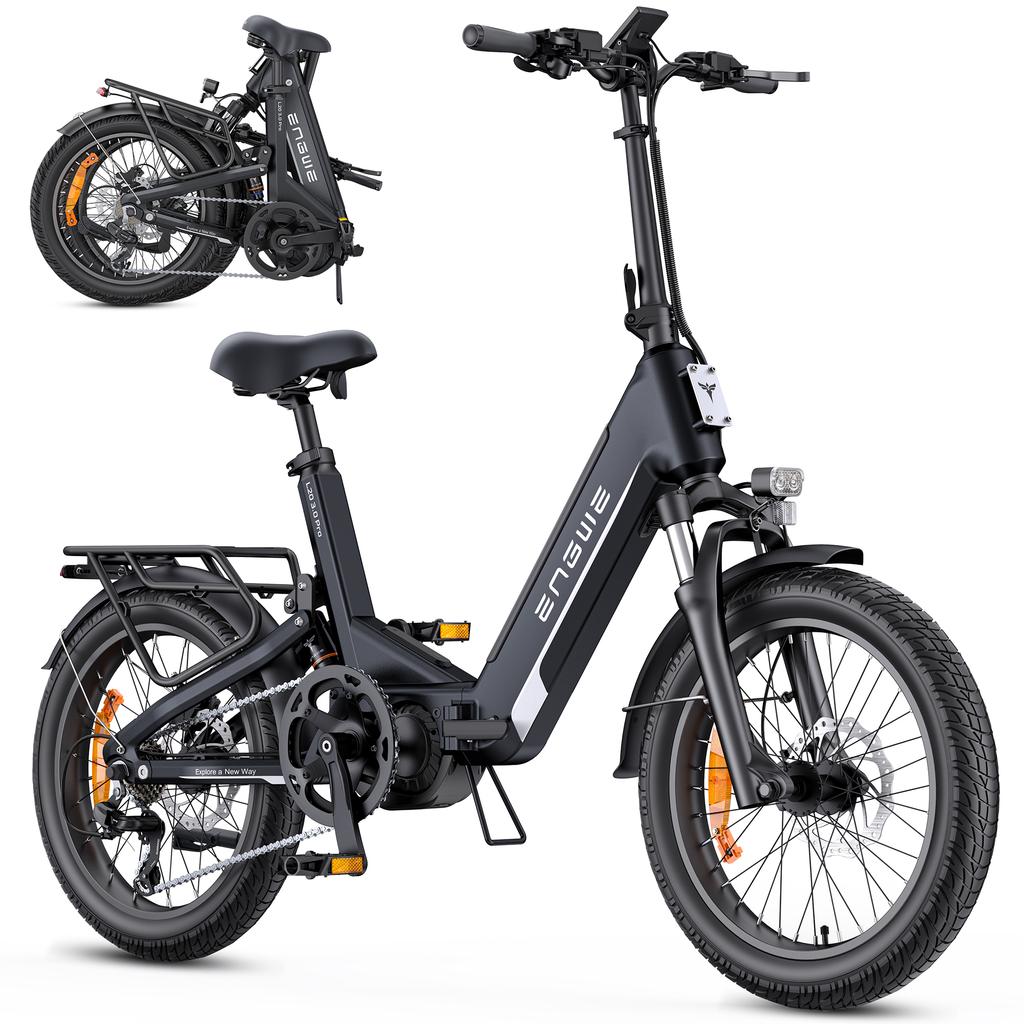 ENGWE L20 3.0 Pro E-Bike 20" (48V - 720wh - Mid Drive Motor - 100Nm) και GPS tracking - Image 6